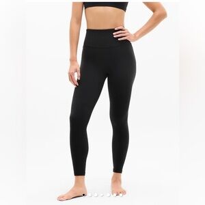 NWOT Athleta Ultra High Rise Elation 7/8 Black Tight / Legging Size Large TALL